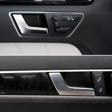 Load image into Gallery viewer, Car Left Side Electroplating Matte Inner Door Handle for Mercedes-Benz C Class W204 / X204 2008-2015, Left and Right Drive Universal, Left Side Matte