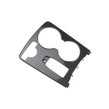 Load image into Gallery viewer, Car Carbon Fiber Central Control Storage Box Round Cover 2046800107 for Mercedes-Benz C-Class W204 2007-2014, Left Driving, Round Carbon Fiber