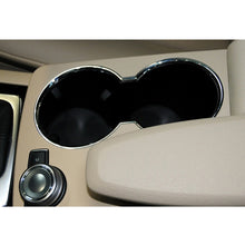 Load image into Gallery viewer, Car Carbon Fiber Central Control Storage Box Round Cover 2046800107 for Mercedes-Benz C-Class W204 2007-2014, Left Driving, Round Carbon Fiber