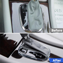 Load image into Gallery viewer, Car Gear Lever Plating Decorative Frame for Benz C-class W203 Before 2007, Left Driving, Gear Lever Plating