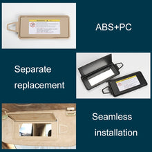 Load image into Gallery viewer, Car Front Row Left Sun Visor Makeup Mirror for Mercedes-Benz S Class W220 1998-2005, Left and Right Drive Universal, Left (Black), Left (Grey), Left (Beige)