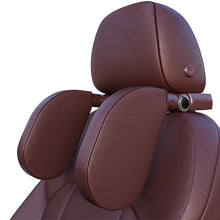 Load image into Gallery viewer, A05 Adjustable Car Auto U-shaped Memory Foam Neck Rest Cushion Seat Pillow with Hook &amp; Mobile Phone Holder, A05 (Beige), A05 (Brown), A05 (Red), A05 (Grey), A05 (Black), A05 (Coffee)