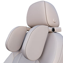 Load image into Gallery viewer, A05 Adjustable Car Auto U-shaped Memory Foam Neck Rest Cushion Seat Pillow with Hook &amp; Mobile Phone Holder, A05 (Beige), A05 (Brown), A05 (Red), A05 (Grey), A05 (Black), A05 (Coffee)