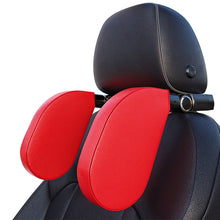 Load image into Gallery viewer, A05 Adjustable Car Auto U-shaped Memory Foam Neck Rest Cushion Seat Pillow with Hook &amp; Mobile Phone Holder, A05 (Beige), A05 (Brown), A05 (Red), A05 (Grey), A05 (Black), A05 (Coffee)