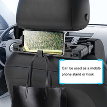 Load image into Gallery viewer, A05 Adjustable Car Auto U-shaped Memory Foam Neck Rest Cushion Seat Pillow with Hook &amp; Mobile Phone Holder, A05 (Beige), A05 (Brown), A05 (Red), A05 (Grey), A05 (Black), A05 (Coffee)