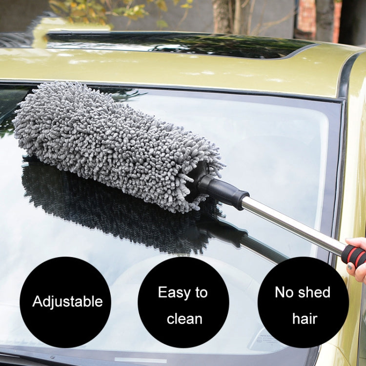 2 PCS Retractable Car Cleaning Tools Dusting Duster, 56cm