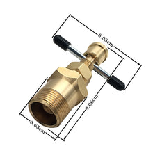 Load image into Gallery viewer, ZK-020 Car 15mm &amp; 22mm Olive Remove Puller Solid Brass Copper Pipe Fitting, ZK-020