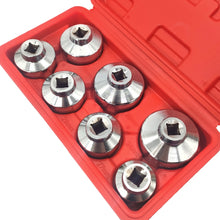 Load image into Gallery viewer, ZK-077 7 in 1 Car Cartridge Housing Oil Filter Cap Wrench Socket Set Tool Kit, ZK-077