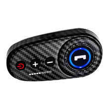 Load image into Gallery viewer, K10 Motorcycle Bluetooth Helmet Headset, Black Hard Pole Microphone, Carbon Fiber Hard Pole Microphone, Carbon Fiber Hidden Microphone, Black Hard Pole Microphone, Black Hidden Microphone, White Hidden Microphone, White Hard Pole Microphone