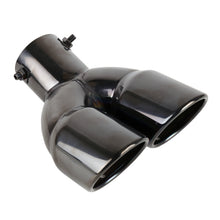Load image into Gallery viewer, Universal Car Styling Stainless Steel Elbow Exhaust Tail Muffler Tip Pipe, Inside Diameter: 7.2cm, Elbow Inside Diameter: 7.2cm (Grey), Elbow Inside Diameter: 7.2cm (Blue), Elbow Inside Diameter: 7.2cm (Silver)