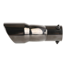 Load image into Gallery viewer, Universal Car Styling Stainless Steel Straight Exhaust Tail Muffler Tip Pipe, Inside Diameter: 6cm, Straight Inside Diameter: 6cm (Grey), Straight Inside Diameter: 6cm (Blue), Straight Inside Diameter: 6cm(Silver)