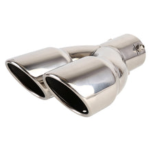 Load image into Gallery viewer, Universal Car Styling Stainless Steel Straight Exhaust Tail Muffler Tip Pipe, Inside Diameter: 6cm, Straight Inside Diameter: 6cm (Grey), Straight Inside Diameter: 6cm (Blue), Straight Inside Diameter: 6cm(Silver)