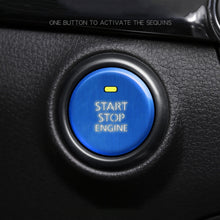 Load image into Gallery viewer, Car Engine Start Key Push Button Inner Ring Trim Sticker Decoration for Mazda Axela CX-30 2020, For Mazda Axela CX-30 2020 (Blue), For Mazda Axela CX-30 2020 (Red), For Mazda Axela CX-30 2020 (Silver), For Mazda Axela CX-30 2020 (Black)                ...