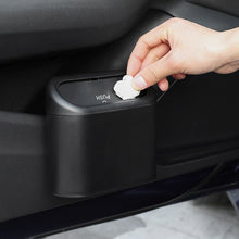 Load image into Gallery viewer, Vehicle Trash Can Bin Rubbish Bin Organizer Car-mounted Trash Storage Box, Trash Can Bin
