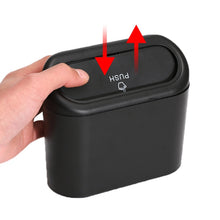 Load image into Gallery viewer, Vehicle Trash Can Bin Rubbish Bin Organizer Car-mounted Trash Storage Box, Trash Can Bin