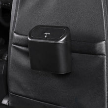 Load image into Gallery viewer, Vehicle Trash Can Bin Rubbish Bin Organizer Car-mounted Trash Storage Box, Trash Can Bin