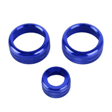 Load image into Gallery viewer, 3 PCS Car Metal Air Conditioner Knob Case for BMW X1 / X2 / GT, For BMW X1 / X2 / GT (Blue), For BMW X1 / X2 / GT (Red), For BMW X1 / X2 / GT (Silver)