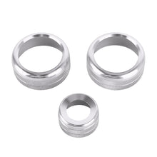 Load image into Gallery viewer, 3 PCS Car Metal Air Conditioner Knob Case for BMW X1 / X2 / GT, For BMW X1 / X2 / GT (Blue), For BMW X1 / X2 / GT (Red), For BMW X1 / X2 / GT (Silver)