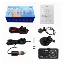 Load image into Gallery viewer, X97 4 inch Front and Rear Dual-recording HD 1080P Night Vision Driving Recorder Support Loop Recording / Parking Monitoring, X97