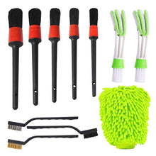 Load image into Gallery viewer, 11 in 1 Car Wash Cleaning Brush Tools Set, Random Color Delivery, 11 in 1