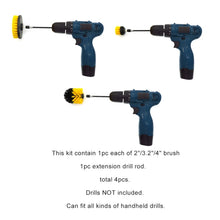 Load image into Gallery viewer, 37 in 1 Floor Wall Window Glass Cleaning Descaling Electric Drill Brush Head Set, 37 in 1
