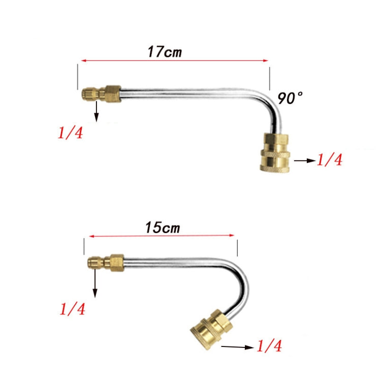 8 in 1 Car Wash High Pressure Spray Nozzle Cleaning Extension Rod, 8 in 1 Spray Nozzle