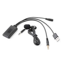 Load image into Gallery viewer, Car AUX Music + MIC Bluetooth Phone Cable, Cable Length: 1.5m, Car AUX Cable