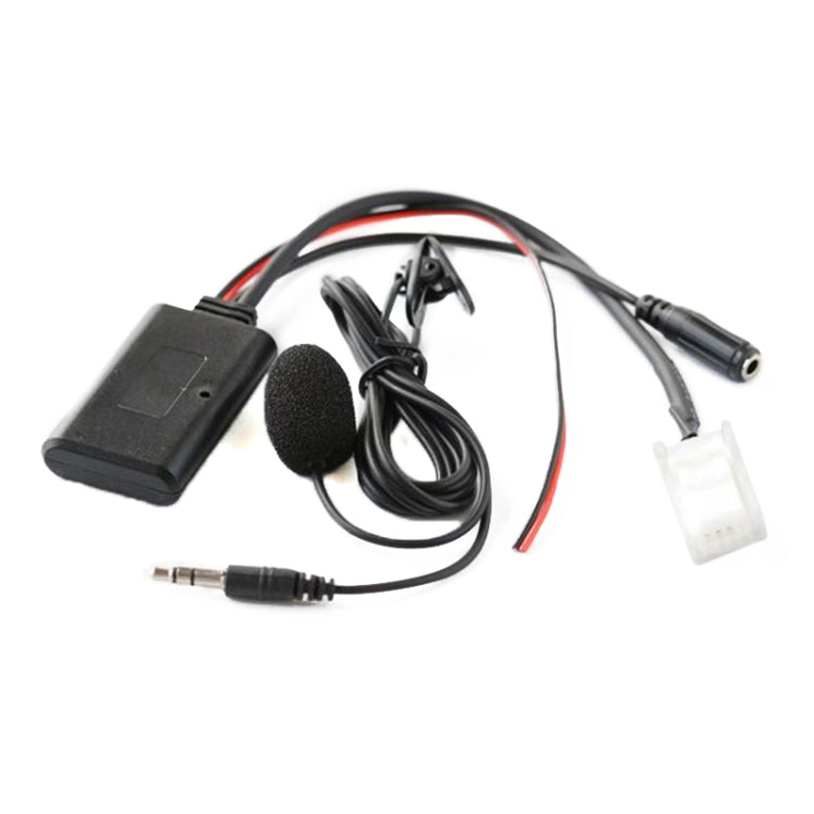 Car Wireless Audio Adapter Cable Bluetooth Music AUX  Receiver + MIC Phone Function for Mazda 5 8 CX9 CX7, For Mazda 5