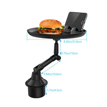 Load image into Gallery viewer, Car Water Cup Holder Multi-function Dining Table, Long Style, Long Style