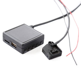 Car AUX Audio Input Card Bluetooth U Disk with MIC for Mercedes-Benz Comand 2.0, For Mercedes-Benz Comand 2.0 with MIC