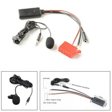 Load image into Gallery viewer, Car AUX Bluetooth Audio Cable Wiring Harness + MIC for Mercedes-Benz Special by abaecker BE2210/BE1650, For Mercedes-Benz Special by abaecker BE2210/BE1650
