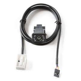 Car AUX Interface + Cable Wiring Harness for Mercedes-Benz Comand APS NTG CD20 30 50, For Mercedes-Benz Comand APS NTG CD20 30 50