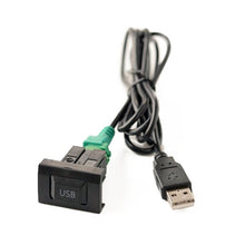 Load image into Gallery viewer, Car Center Console CD Reserved Position Modified 3.3 x 2.3cm USB Interface Conversion Cable  for Volkswagen / Audi / Skoda, Cable Length: 1m, 3.3 x 2.3cm, USB Cable Length: 1m