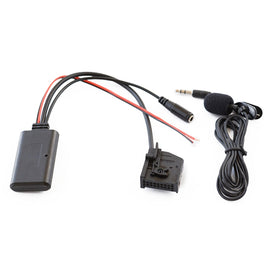 Car MFD2 RNS2 18PIN Bluetooth Music AUX Audio Cable + MIC for Audi / Volkswagen / Skoda, For Audi / Volkswagen / Skoda