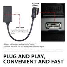 Load image into Gallery viewer, Car MMI 3G AMI Bluetooth Audio Cable Wiring Harness for Audi Q5 A5 A7 R7 S5 Q7 A6L A8L A4L, For Audi Q5 A5 A7