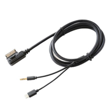 Load image into Gallery viewer, Car AMI AUX Audio Cable for Audi Q5 A 5A7 R7 S5 Q7 A6L A8L, For Audi Q5 A 5A7 R7 S5 Q7 A6L A8L