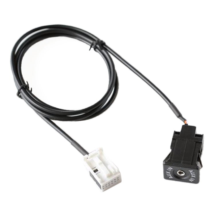 Car Handheld Box AUX Interface Connector + Cable Wire Harness for Volkswagen Bora / Audi, For Volkswagen Bora
