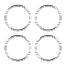 Load image into Gallery viewer, 4 PCS / Set Air Conditioning Vent Metal Decorative Ring for Audi A1, For Audi A1
