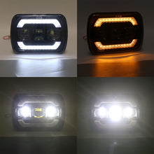 Load image into Gallery viewer, 2073S 1 Pair 7 inch Car Square Headlight Work Light, 2073S