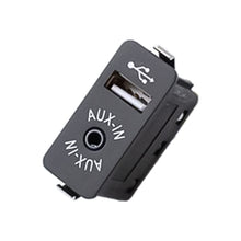 Load image into Gallery viewer, Car AUX + USB Interface Switch Interface Panel for BMW X3 X4 X5 X6, For BMW X3 X4 X5 X6