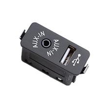 Load image into Gallery viewer, Car AUX + USB Interface Switch Interface Panel for BMW X3 X4 X5 X6, For BMW X3 X4 X5 X6