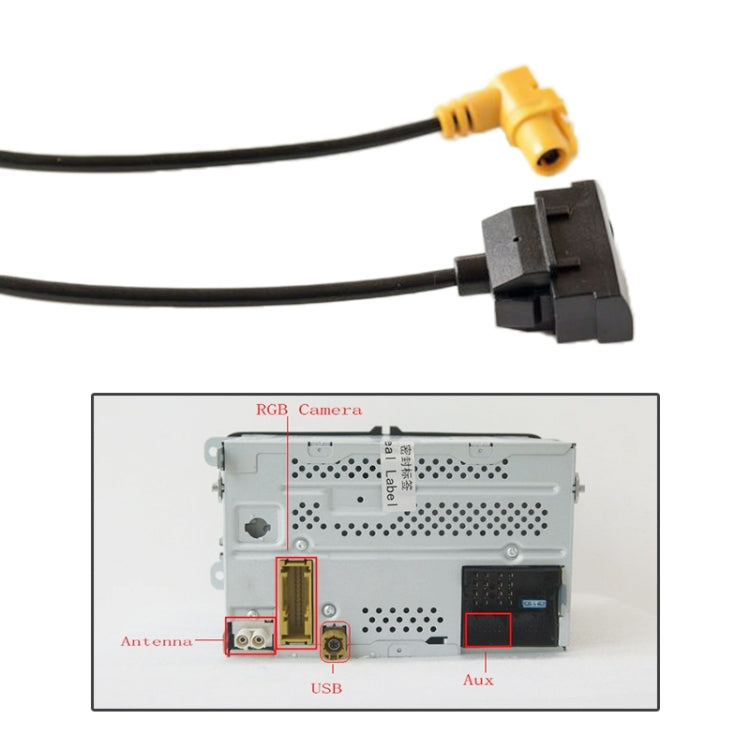 Car RCD510+RSN315 VDO290/292/2313A Modified USB Cable for Volkswagen / Skoda Octavia, For Volkswagen / Skoda Octavia