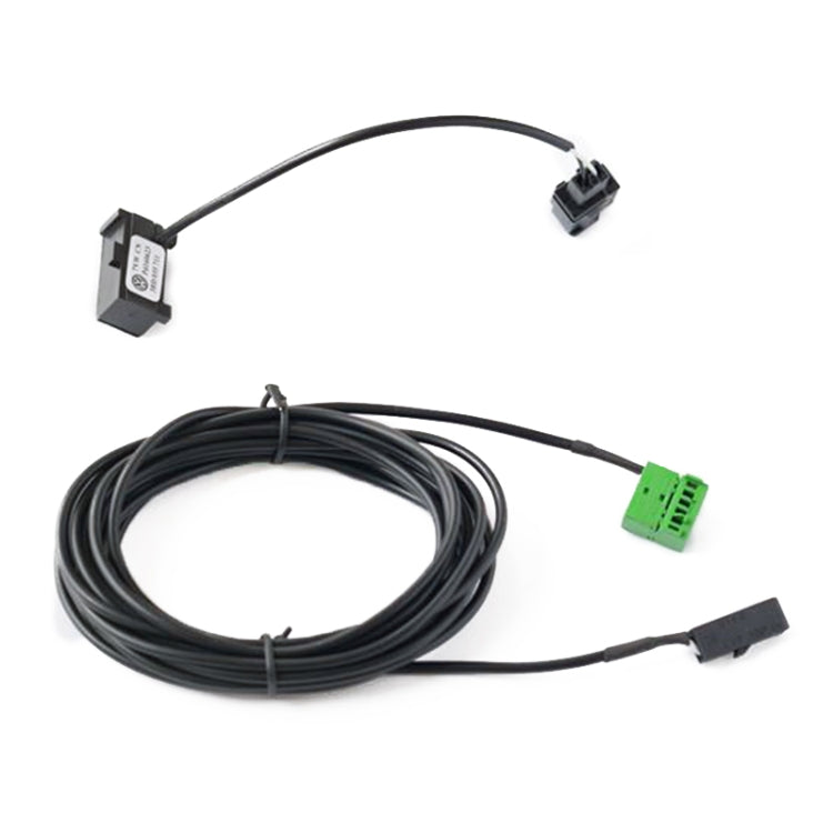 Car Bluetooth Phone Audio Cable + MIC for Volkswagen RNS510 MIB682/200/877/866, For Volkswagen RNS510