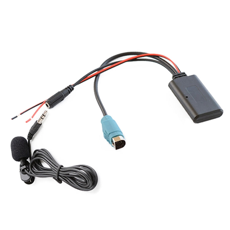 Car AUX Bluetooth Wireless Music Audio Cable + MIC for Alpine Kce-237b 123E 101E 102E 105E 117J 305S, For Alpine Kce-237b 123E
