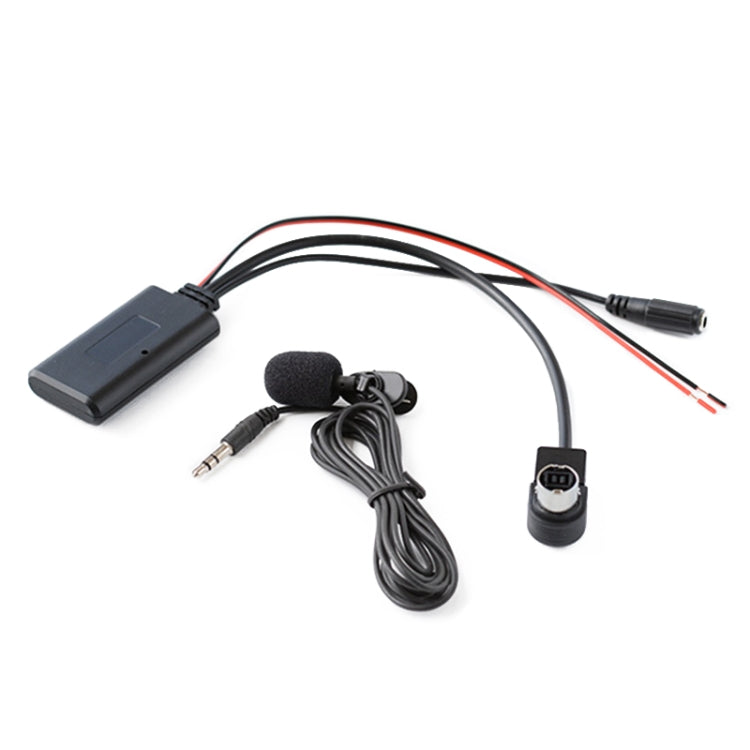 Car AUX Bluetooth Music Audio Cable + MIC for Alpine KCA-121B 9887/105/117/9855/305S, For Alpine KCA-121B 9887