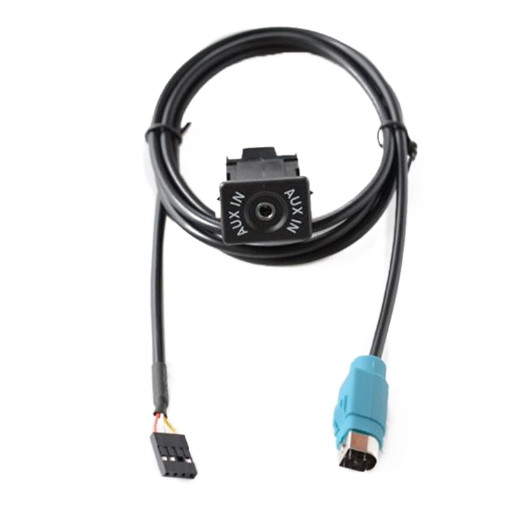 Car AUX Interface + Cable for Alpine kce-237b 101E 102E 105E 117e 123e 305S 520C, For Alpine kce-237b 101E