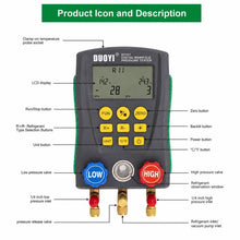 Load image into Gallery viewer, DUOYI DY517A Car Air Conditioning Diagnostic Instrument Temperature Monitor Fluoride Meter, DY517A