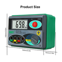 Load image into Gallery viewer, DUOYI DY4100 High-precision Digital Ground Resistance Meter Resistance Tester, DY4100