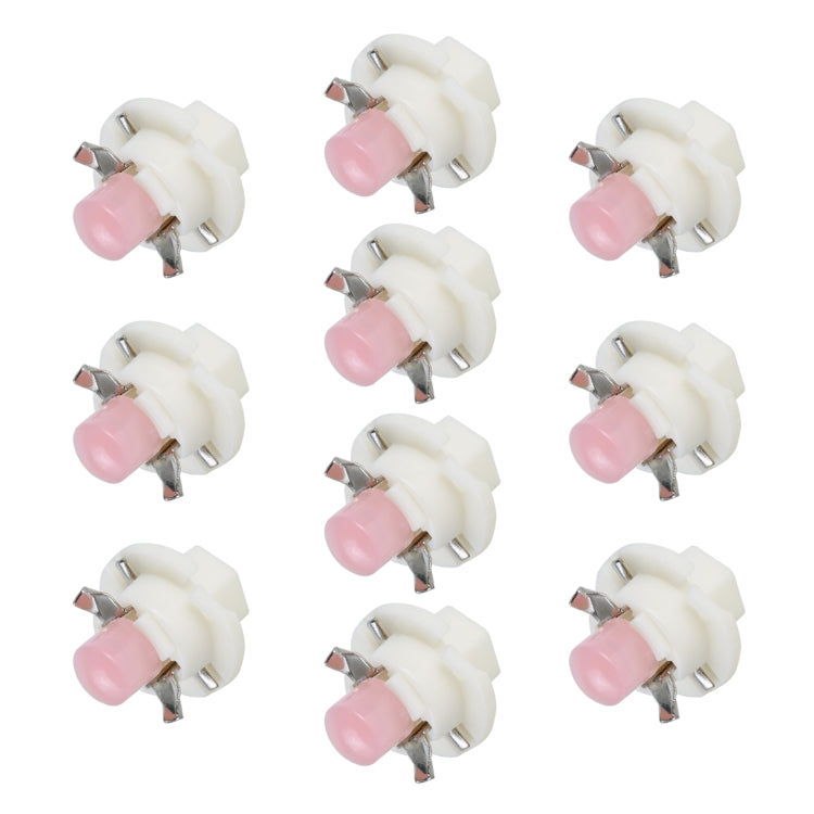 10 PCS B8.4 0.2W DC12V Wedge Instrument Panel COB LED Light Dashboard Gauge Cluster Indicator Lamp Bulb, B8.4 (Red Light), B8.4 (White Light), B8.4 (Yellow Light), B8.4 (Pink Light), B8.4 (Green Light)