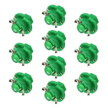 Load image into Gallery viewer, 10 PCS B8.4 0.2W DC12V Wedge Instrument Panel COB LED Light Dashboard Gauge Cluster Indicator Lamp Bulb, B8.4 (Ice Blue Light), B8.4 (Blue Light), B8.4 (Pink Light), B8.4 (Green Light), B8.4 (Red Light), B8.4 (White Light), B8.4 (Yellow Light)